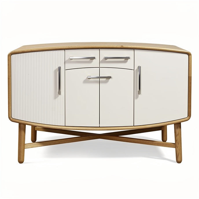 **Mid-Century Modern Sideboard with Minimalist Design**